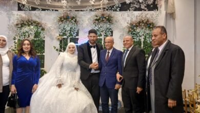 زفاف إسلام عبد الرحيم ودينا أحمد
