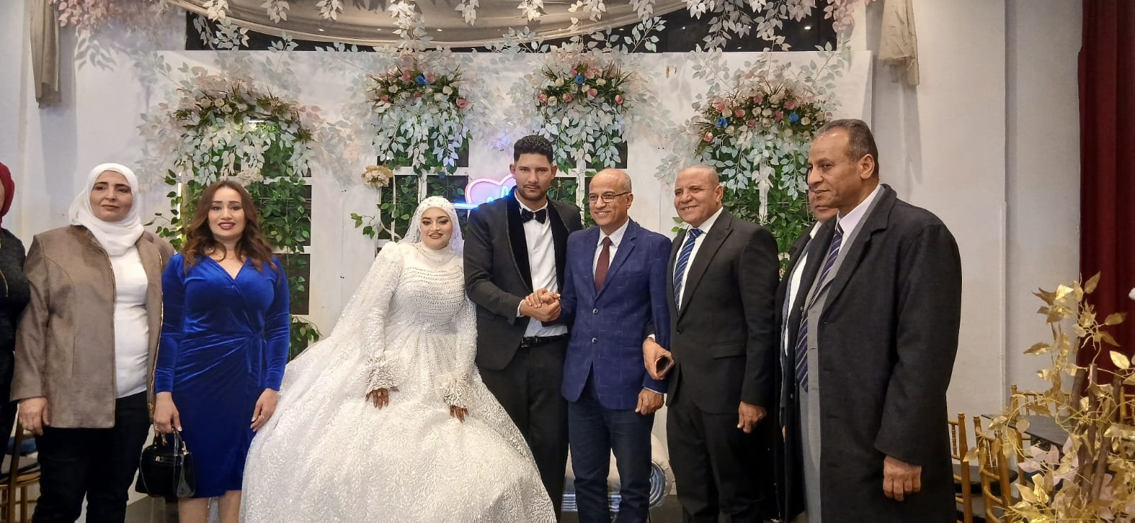 زفاف إسلام عبد الرحيم ودينا أحمد