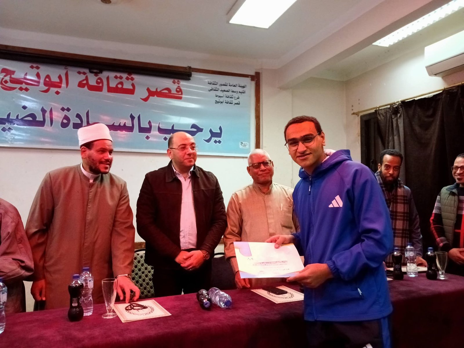 قصر ثقافة أبوتيج يكرّم حفظة القرآن الكريم في احتفالية مميزة بحضور قيادات وشخصيات عامة