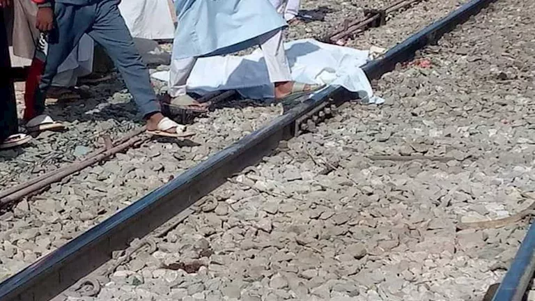 مصرع سيدة مُسنة صدمها قطار شمال المنيا