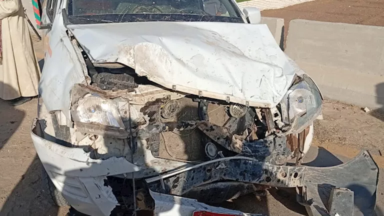 مصرع شخصين وإصابة ثالث في انقلاب سيارة على صحراوي سوهاج | ضي النهار 2026 4 12 17 59 29 292.webp