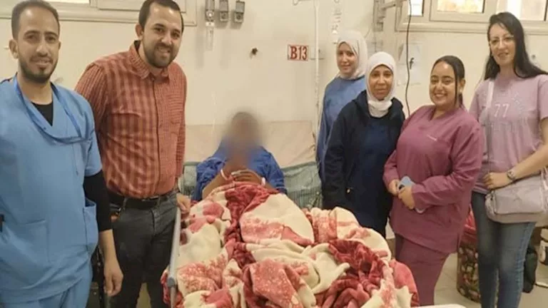 إنعاش قلبي عاجل ينقذ شابًا من الموت بعد لدغة ثعبان بالمنيا (صور)