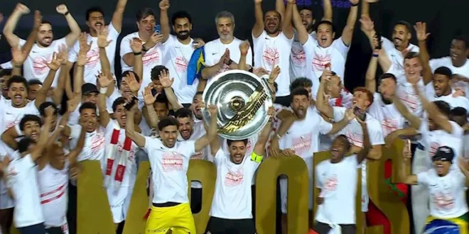 الزمالك يوجه رسالة خاصة لباريس سان جيرمان بعد التتويج بالدوري