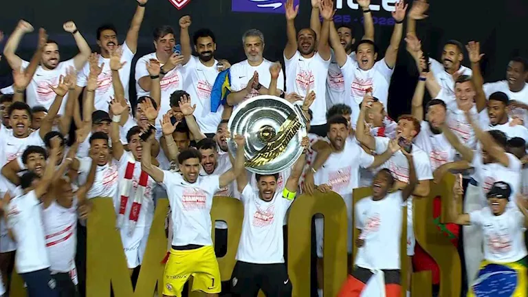 الزمالك يوجه رسالة خاصة لباريس سان جيرمان بعد التتويج بالدوري