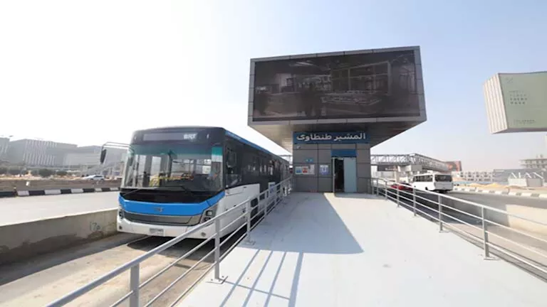 المرحلة الأولى من الأتوبيس الترددي.. بدء تشغيل محطة الجولف اليوم