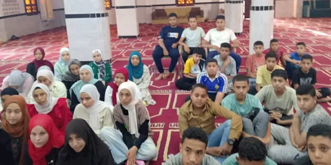 المساجد تفتح أبوابها لمراجعات الشهادة الإعدادية في الوادي الجديد (صور)