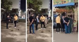 بالصور.. النيابة تعاين موقع واقعة إطلاق النار على مواطنين بأبنوب