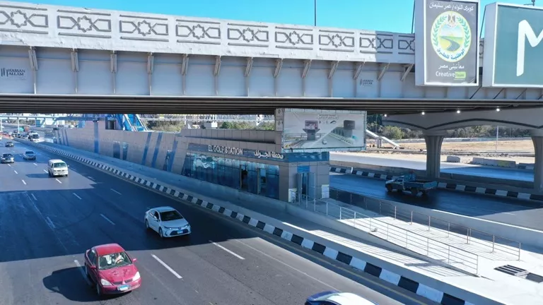 بدء تشغيل محطة الجولف بـBRT غدًا وربط القاهرة الجديدة بالطريق الدائري