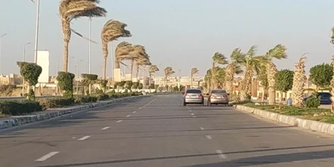 تحذيرات عاجلة في جنوب سيناء بسبب نشاط رياح محملة بالرمال