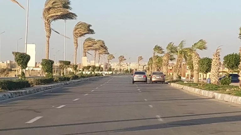 تحذيرات عاجلة في جنوب سيناء بسبب نشاط رياح محملة بالرمال