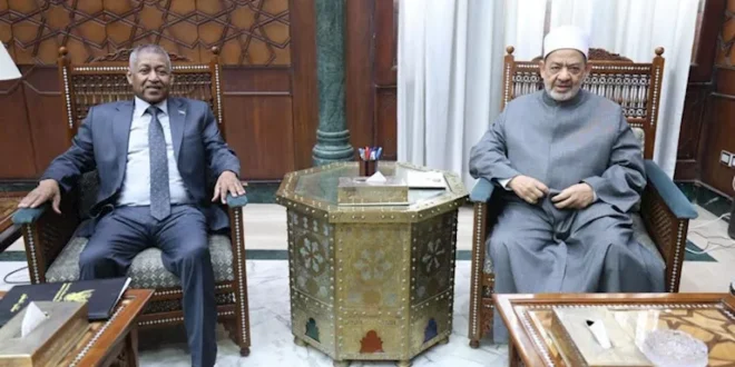 تفاصيل لقاء شيخ الأزهر والسفير السوداني