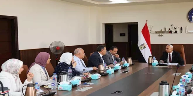 جامعة المنيا الأهلية تستعد للامتحانات بخطة رقابية مشددة (صور)