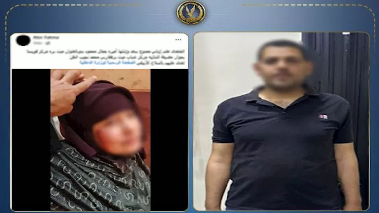 خلافات أسرية تدفع شخصاً لإصابة زوجته ووالدتها بالمنوفية