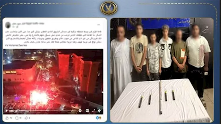 شماريخ وزفة في مدينة نصر تنتهي بضبط 6 أشخاص