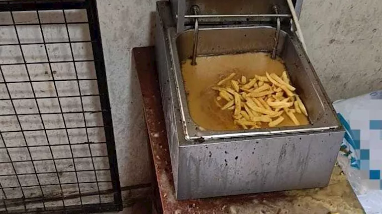 ضبط 27 طن بطاطس وزيوت فاسدة وخط إنتاج كامل بالمنوفية (صور)
