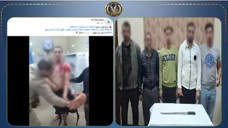 ضبط 5 بلطجية شوهوا ملامح أسرة بـ "ماء النار" والسلاح بالبحيرة