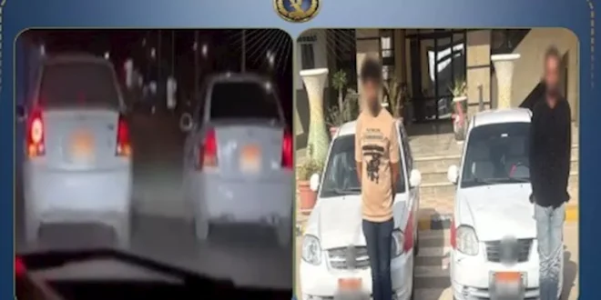 ضبط سائقين لاستعراضهما بسيارات أجرة وتعريض المواطنين للخطر بالشرقية