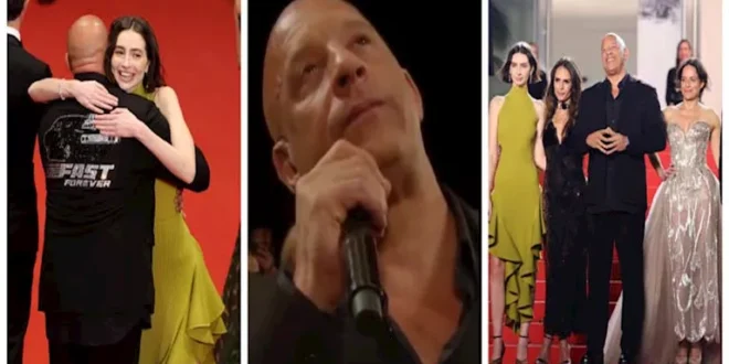 فيديو| مهرجان كان السينمائي يحتفل بسلسلة "Fast & Furious" بعد مرور ربع
