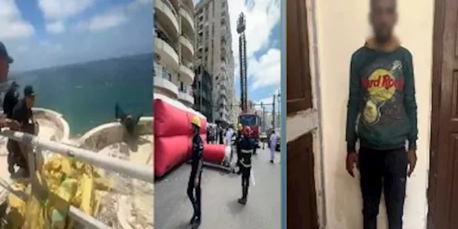 لحظات حبست الأنفاس.. فيديو مؤثر بالإسكندرية ينتهي بعملية إنقاذ ناجحة