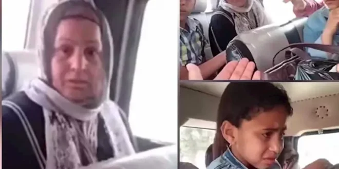 لسرقة قرطها الذهبي.. إنقاذ طفلة من الخطف داخل ميكروباص بالشرقية (فيديو