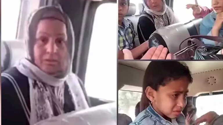 لسرقة قرطها الذهبي.. إنقاذ طفلة من الخطف داخل ميكروباص بالشرقية (فيديو