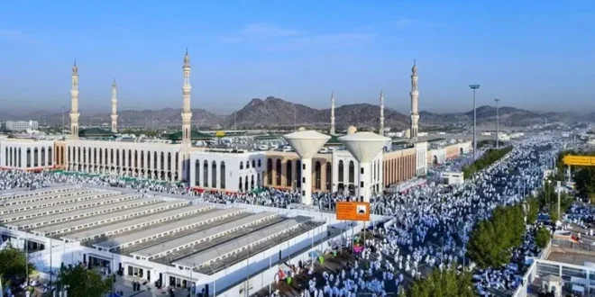 مسجد نمرة الذي خطب فيه الرسول خطبة الوداع ولا يفتح إلا مرة في العام