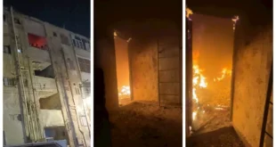 مصرع شقيقين أطفال في حريق شقة سكنية بالدقهلية