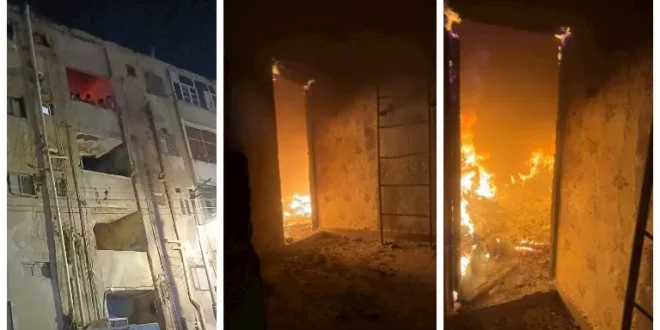 مصرع شقيقين أطفال في حريق شقة سكنية بالدقهلية