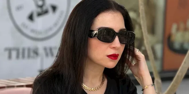 مي عز الدين تنشر صور من أحدث ظهور وزوجها يعلق: "أنا هنا لأجعلكي تستمتع