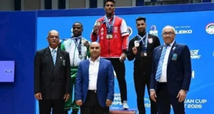 نور الدين بطل أسيوط يحصد 3 ميداليات في بطولتي أفريقيا والمتوسط لرفع ال