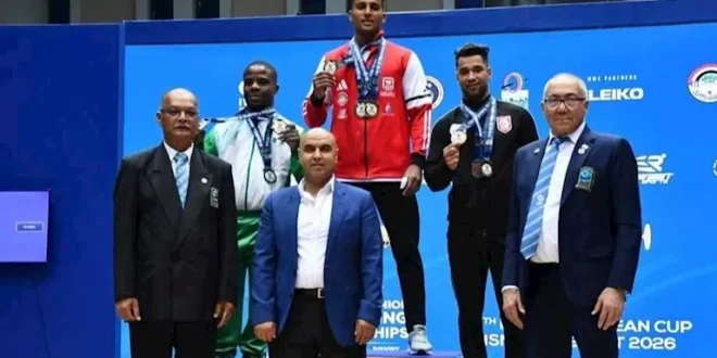 نور الدين بطل أسيوط يحصد 3 ميداليات في بطولتي أفريقيا والمتوسط لرفع ال