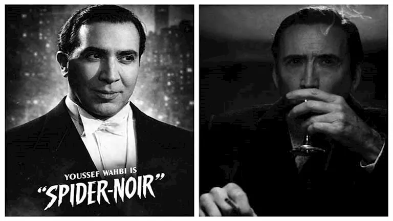 نيكولاس كيدج ويوسف وهبي في مسلسل الأبطال الخارقين " Spider-Noir".. تع | ضي النهار نيكولاس كيدج ويوسف وهبي في مسلسل الأبطال الخارقين " Spider-Noir".. تع