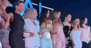 ياسمين صبري تنشر فيديو يجمعها مع 9 نجمات بمهرجان كان السينمائي