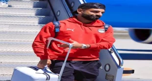 10 صور لوصول لاعبي منتخب مصر إلى كندا استعدادا لمواجهة نيوزيلندا