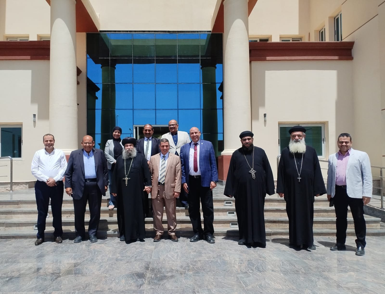 2104 طلاب يؤدون امتحاناتهم بجامعة أسيوط الجديدة التكنولوجية.. ورئيس الجامعة يتابع اللجان ميدانيًا | ضي النهار WhatsApp Image 2026 06 02 at 3.51.17 PM