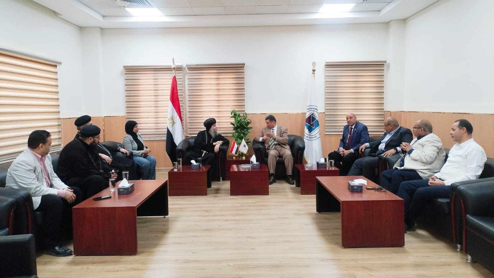 2104 طلاب يؤدون امتحاناتهم بجامعة أسيوط الجديدة التكنولوجية.. ورئيس الجامعة يتابع اللجان ميدانيًا | ضي النهار WhatsApp Image 2026 06 02 at 3.51.18 PM