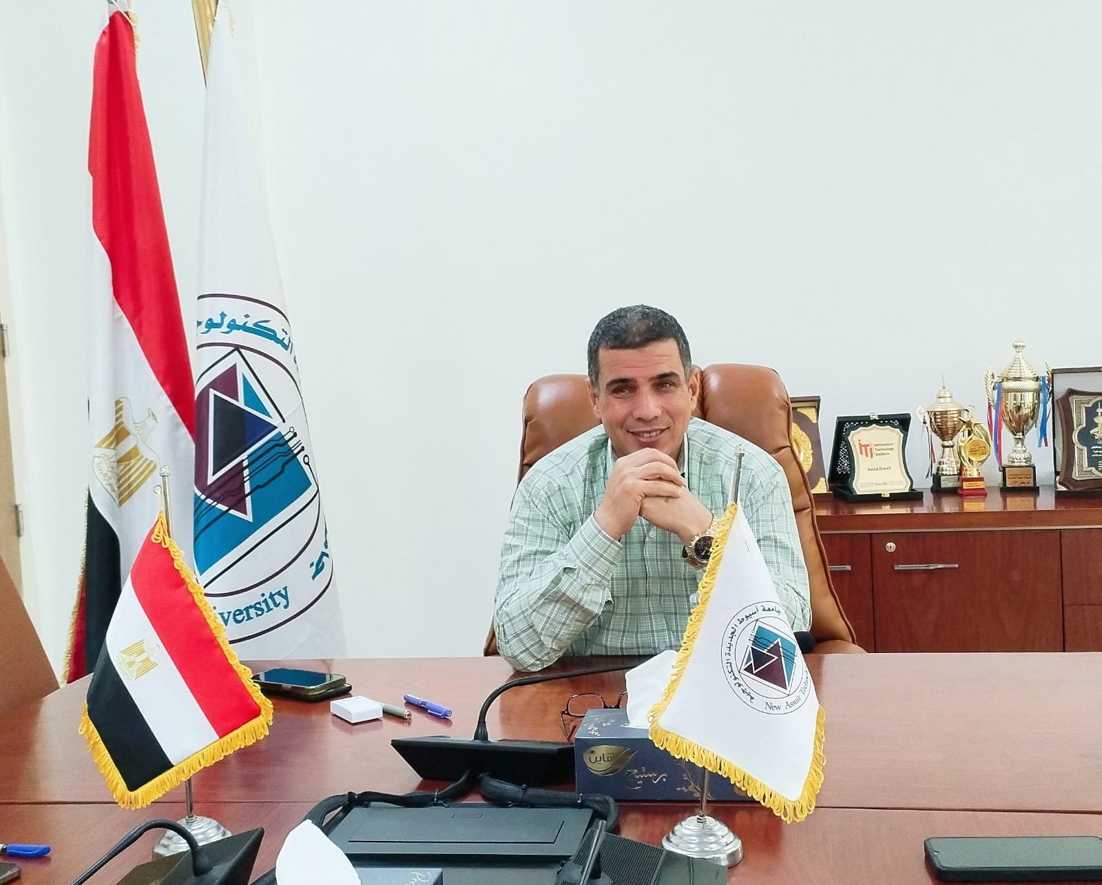 قبل الحدث الأهم في تاريخها.. جامعة أسيوط الجديدة التكنولوجية تكثف استعداداتها لتخريج أول دفعة من طلابها | ضي النهار WhatsApp Image 2026 06 10 at 7.03.28 PM