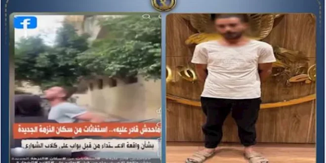 أمن القاهرة يضبط بطل فيديو "خناقة النزهة" بسبب الكلاب