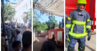 أهالي قرية شنواي بالمنوفية يستعدون لتشييع جثمان أمين شرطة توفي في حري