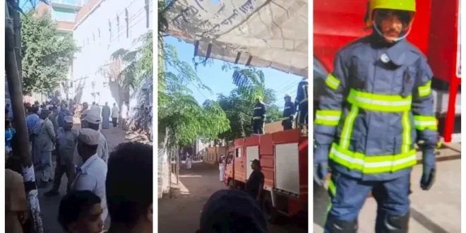أهالي قرية شنواي بالمنوفية يستعدون لتشييع جثمان أمين شرطة توفي في حري