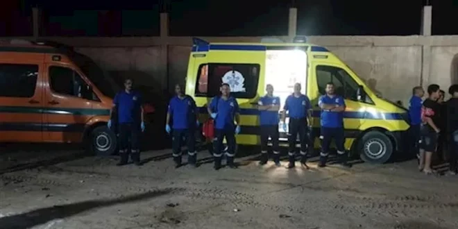 استنفار أمني وطبي بالخانكة.. والحريق لم يسفر حتى الآن عن إصابات أو خسا
