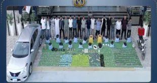 الداخلية: مقتل عنصرين خطرين وضبط مخدرات وأسلحة بـ146 مليون جنيه