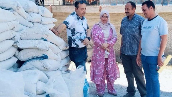 "الزراعة" تضبط أكثر من 6 أطنان أسمدة مدعومة مهربة وأخرى مغشوشة في حملة مكبرة بكفر الشيخ