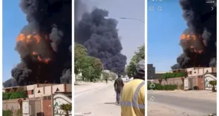 اندلاع حريق بمصنع ولاعات بالمنطقة الصناعية الرابعة في السادات