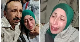 انهيار والدة أحد ضحايا الغرق بشاطئ إدكو انتظارًا لانتشال جثمانه