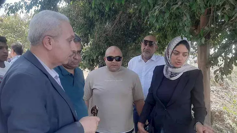 بعد فيديو أثار الجدل.. بدء تمشيط مصرف الحصافة بحثًا عن تمساح (صور)