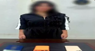 "بلوجر أجنبية" تنشر مقاطع فيديو مثيرة فانتهت داخل حجز قسم أكتوبر