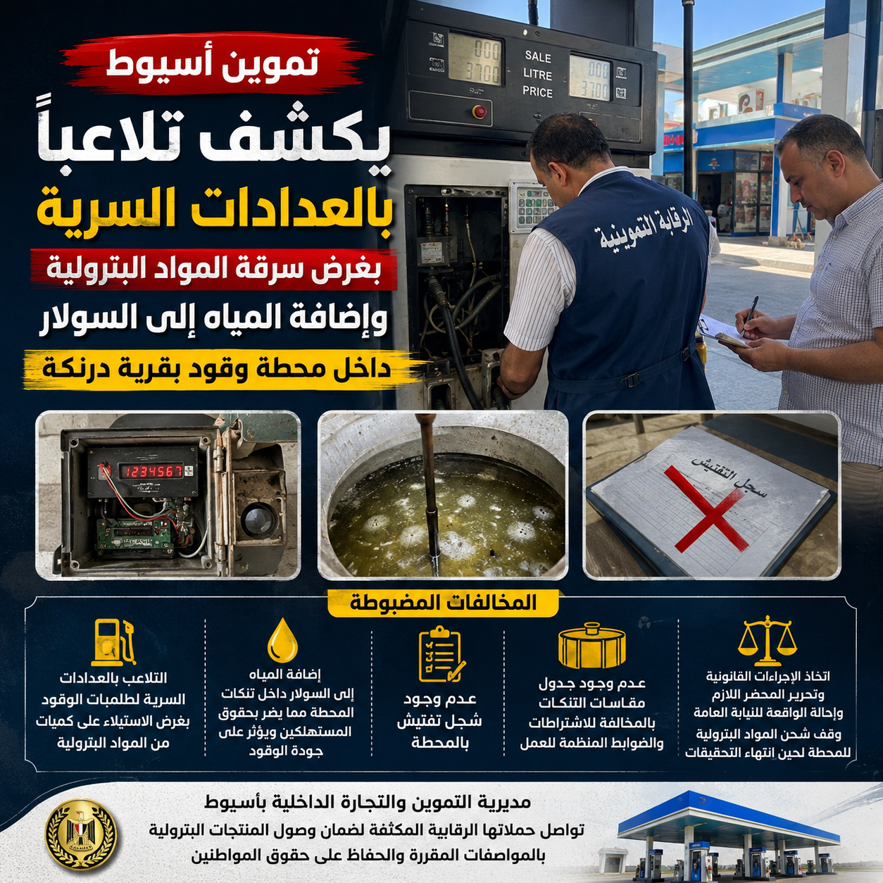 تموين اسيوط