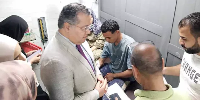 جامعة بنها تكشف آخر تطورات الحالة الصحية لمصابي تسرب الكلور (صور)