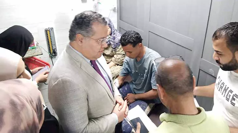جامعة بنها تكشف آخر تطورات الحالة الصحية لمصابي تسرب الكلور (صور)